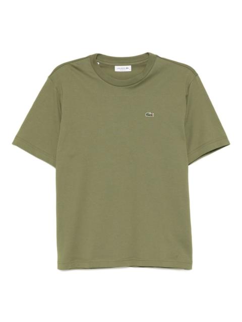 logo-appliqué cotton T-shirt