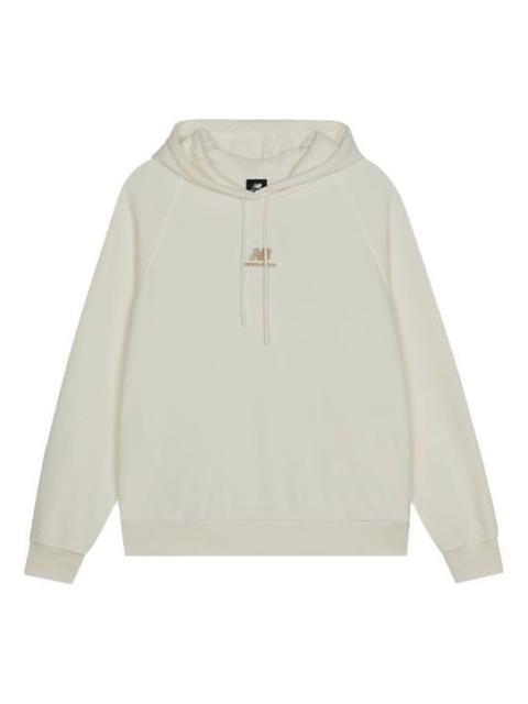(WMNS) New Balance Lifestyle Classic Hoodie 'Beige' AWT13347-SST