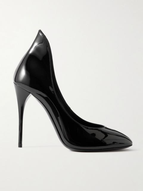 Patent-leather pumps Black