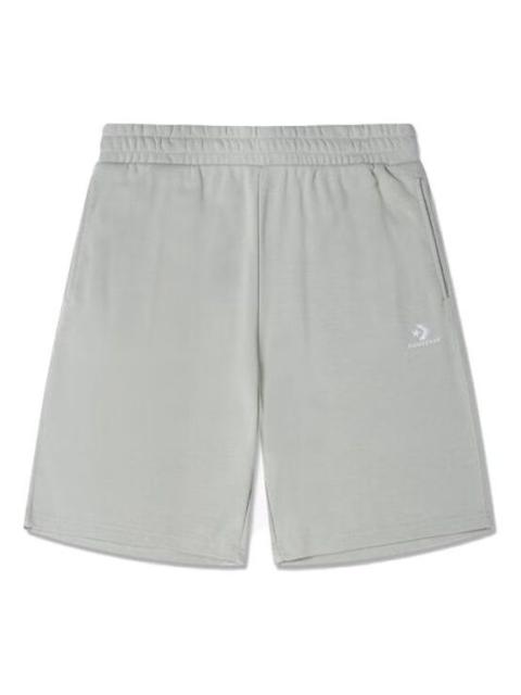 Converse Go-To Embroidered Star Chevron Standard-Fit Fleece Short 'Grey' 10023875-A13