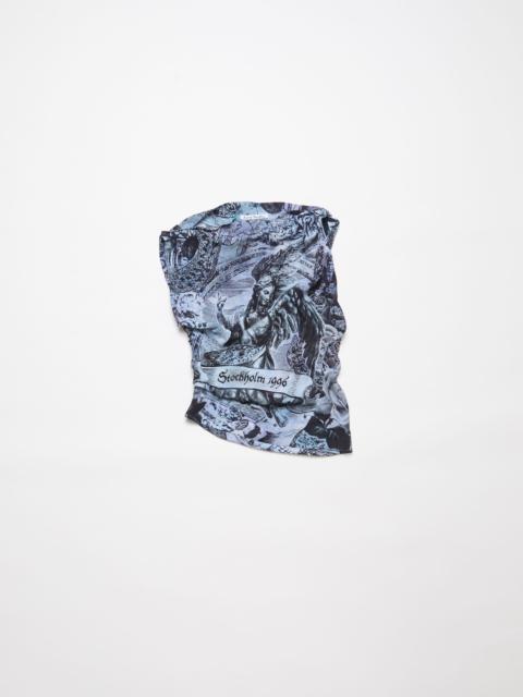 Printed blouse - Multi grey