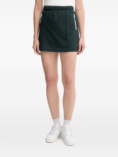 zip pocket mini skirt