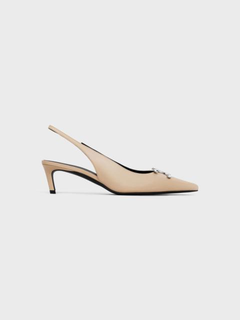 CELINE ALMA TRIOMPHE SLINGBACK in LAMBSKIN