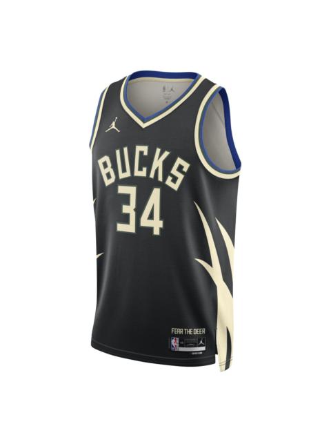 Air Jordan Dri-FIT NBA Giannis Antetokounmpo Swingman Jersey 'Black' DO9533-010