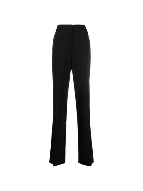 high-waist tailored trousers
