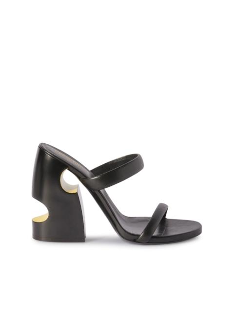 Pop Meteor cut-out mules