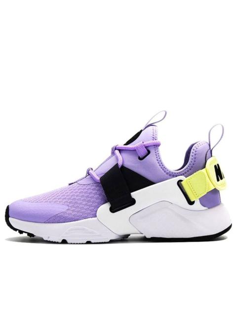 (WMNS) Nike Air Huarache City Low 'Purple Green' AH6804-502