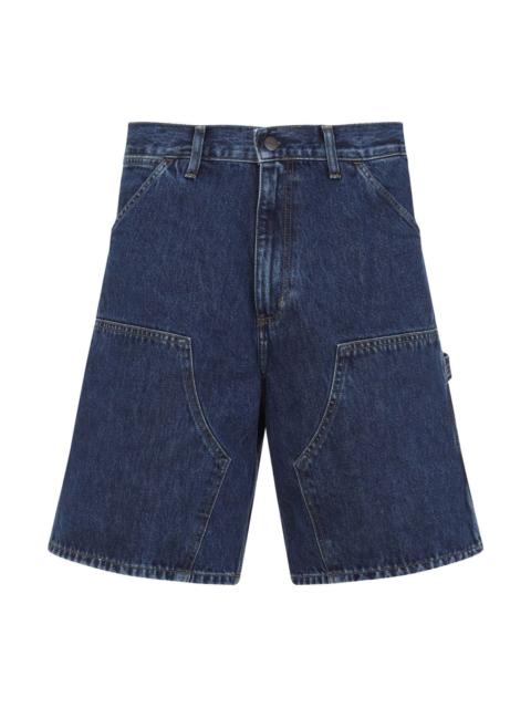 Double Knee denim cotton shorts