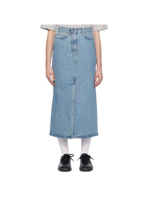 Blue Rona Denim Maxi Skirt