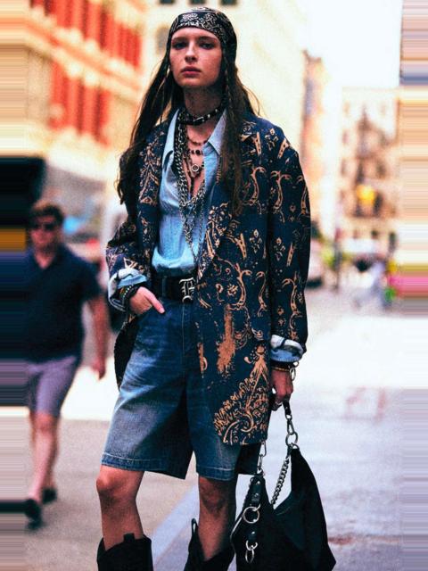 OVERSIZED RAGGED BLAZER