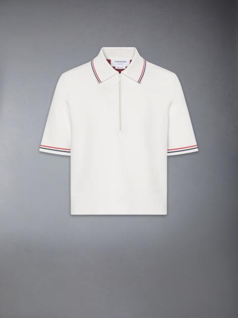 BROWNE 65 INTARSIA ZIP POLO