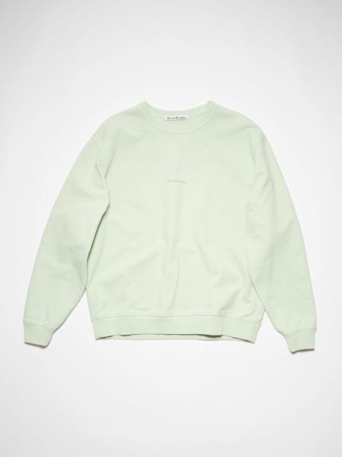 Logo sweatshirt - Pastel green