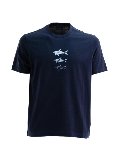 Paul & Shark Shark-print T-shirt