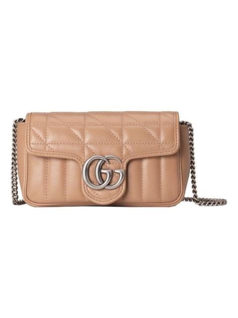 (WMNS) Gucci GG Marmont Super Mini Bag 'Camelia' 476433-DTD5N-2754