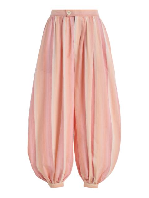 The Harem Cotton Pants pink