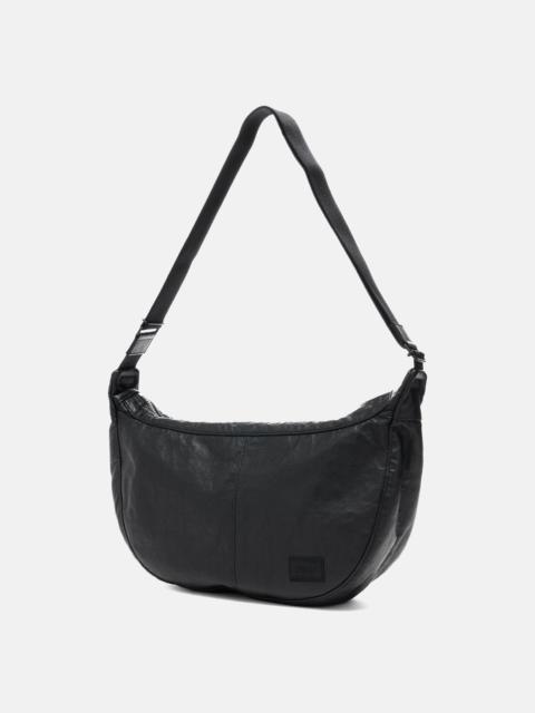 FREESTYLE Dyneema Leather Shoulder Bag Black #1