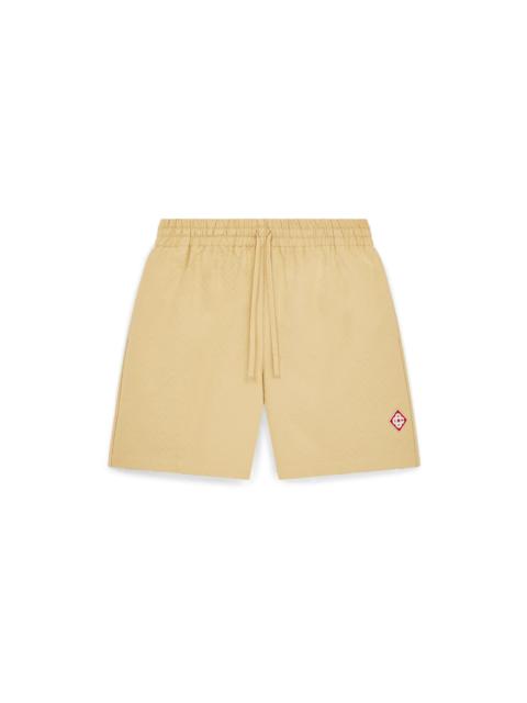 Cotton Monogram Jacquard Shorts