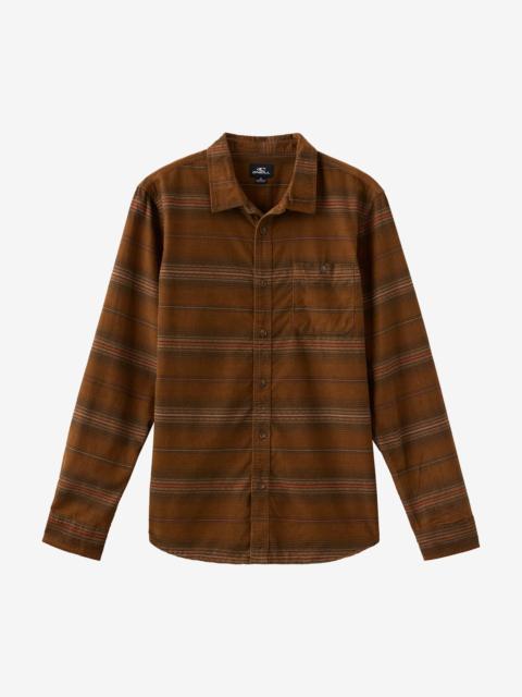 Caruso Stripe Cord Standard Fit Long Sleeve Shirt