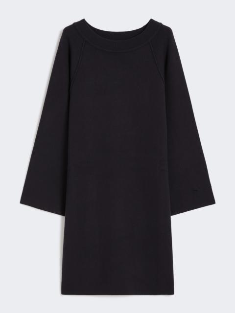 LUISA Viscose and wool yarn dress