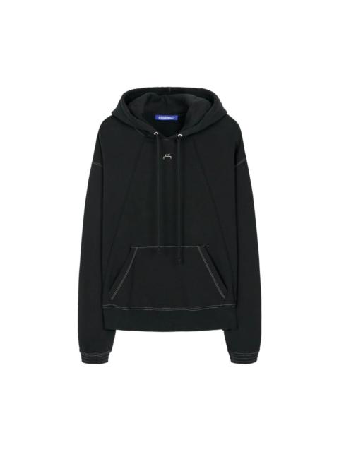 CONTRAST-STITCH HOODIE