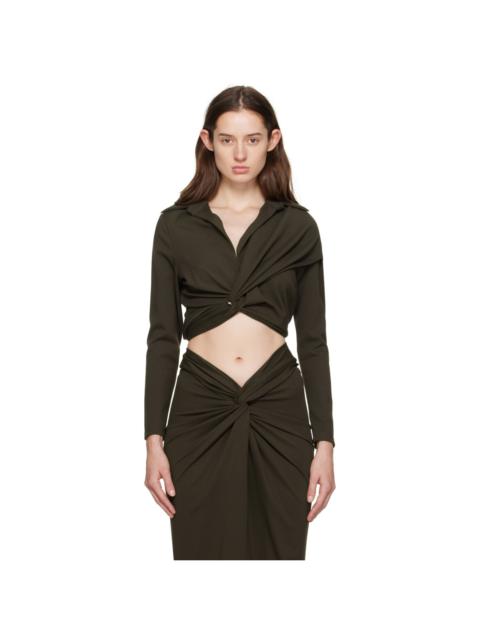 Brown Vallera Blouse