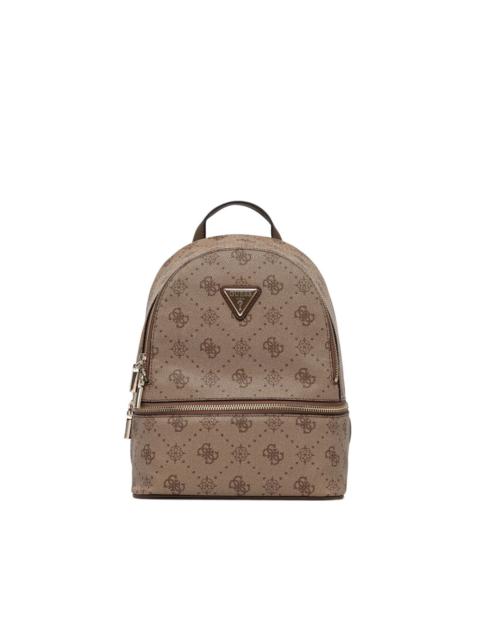 monogram zip backpack