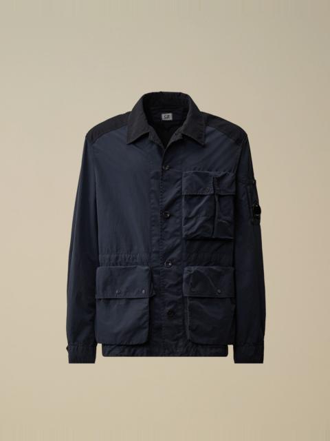Flatt Nylon Mixed Button Lens Jacket