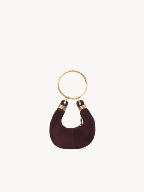 MINI BRACELET HOBO BAG IN SUEDE LEATHER