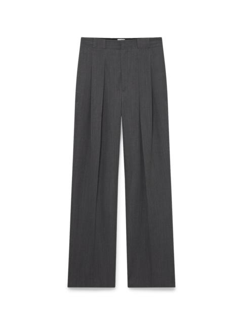 Wool Tailoring Belt Loop Trousers | Casablanca Paris
