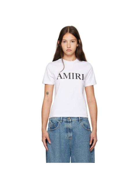 White 'AMIRI' Core Logo T-shirt