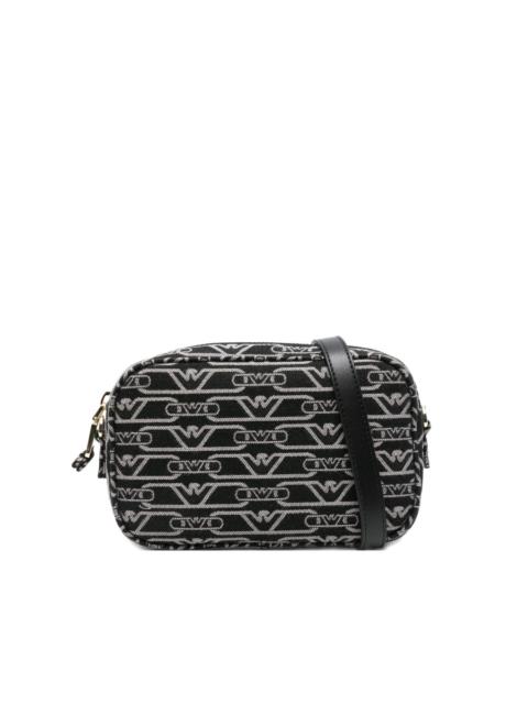 logo-monogram crossbody bag