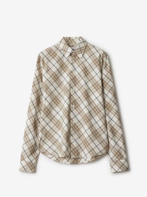 Regular Fit Check Cotton Shirt