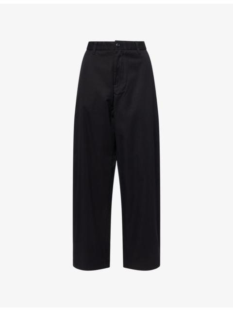 Brady Relaxed-Fit Straight-Leg Cotton-Twill Trousers