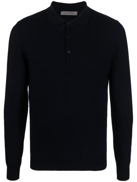 virgin wool polo shirt