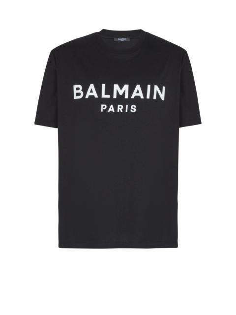 T-shirt with Balmain Paris print