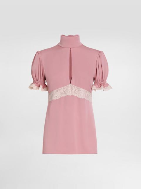 Charmeuse stretch top