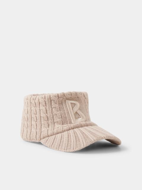 Visor headband Tessa in Beige