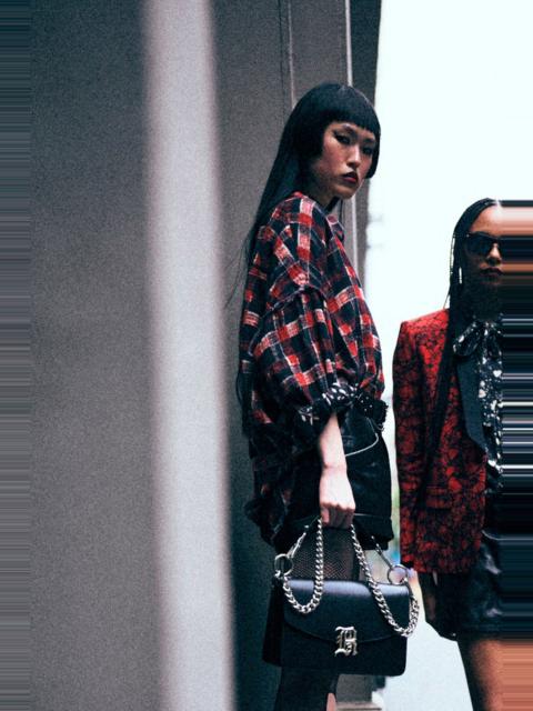 REVERSIBLE SHREDDED SEAM DROP NECK SHIRT