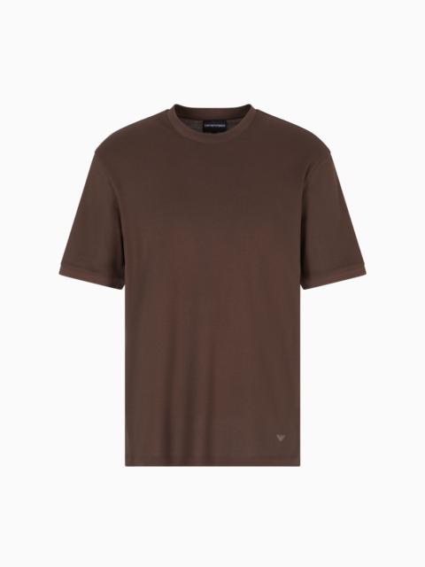 ASV JERSEY T-SHIRT WITH VERTICAL JACQUARD MOTIF