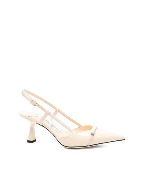 65mm bow-detail pumps