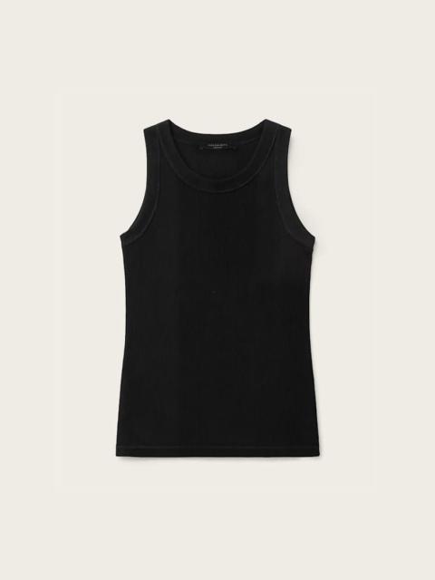 RINA CREW NECK SLEEVELESS TANK TOP