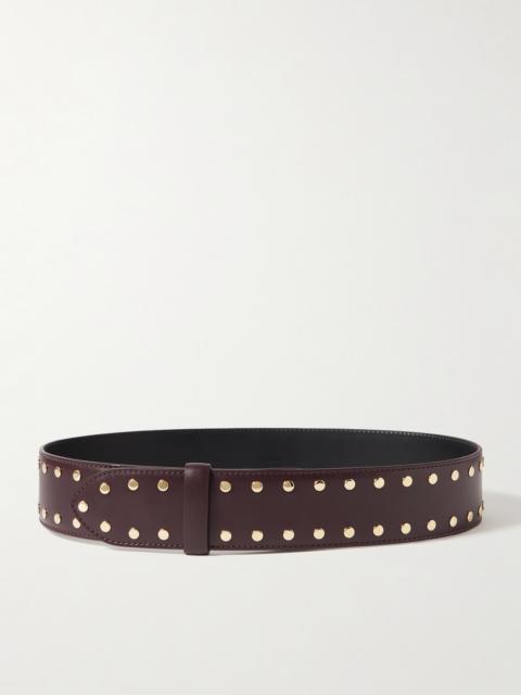 Theo Studded Leather Belt