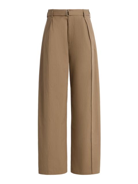 Cotton-Twill Pants brown