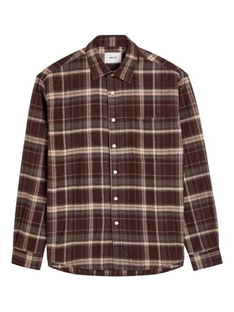 checked shirt