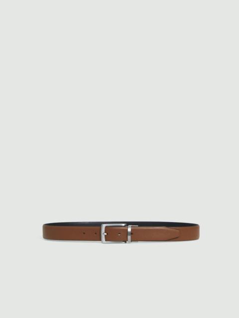 Reversible Belt in Leather