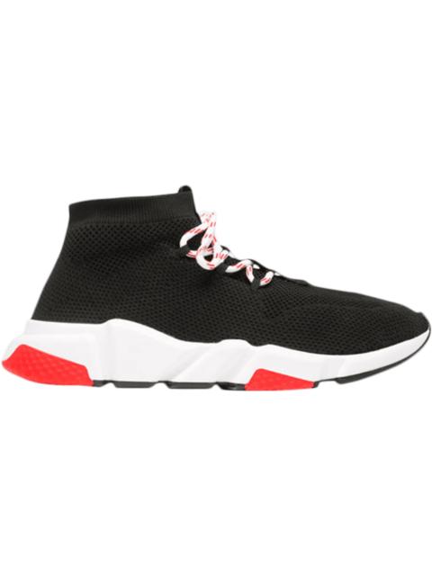 Balenciaga Speed Trainer Lace Up Black Red (2018)