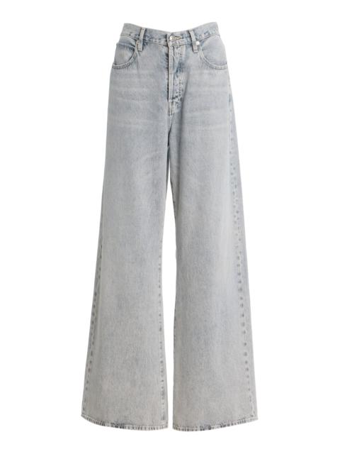 The Loose Low-Rise Boyfriend Jeans medium wash