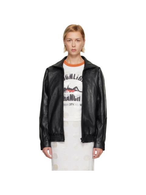 Batwing Leather Jacket