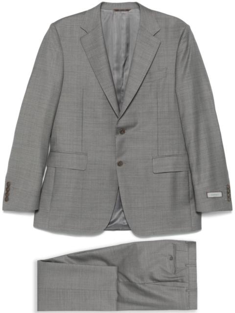 wool single-breasted suit