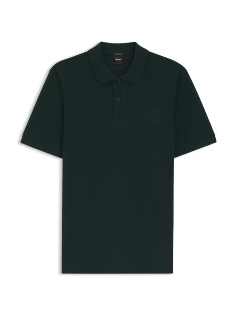 PALLAS POLO SHIRT IN COTTON PIQUÉ WITH EMBROIDERED LOGO